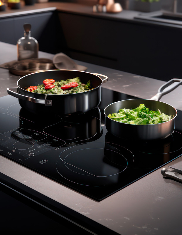 Pot of food on a stovetop